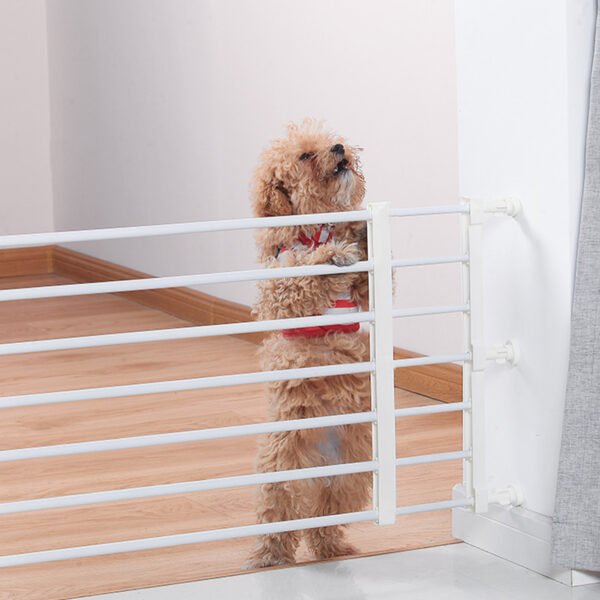 Barrière de sécurité extensible pour chien – installation sans perçage  No Hole Punching Pet Dog Isolation Fence